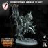 Heralds of Wrath | Miniatures by Archvillain Games | Resin mini for tabletop gaming, D&D, Pathfinder, painting | Assembled and Primed