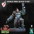 Ghult Gallowglass | Miniatures by Archvillain Games | Resin Mini for Tabletop Gaming, D&D, Wargaming, Painting | Assembled and Primed
