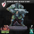 Ghult Varrak | (Large) Miniatures by Archvillain Games | Resin Mini for Tabletop Gaming, D&D, Wargaming, Painting | Assembled and Primed