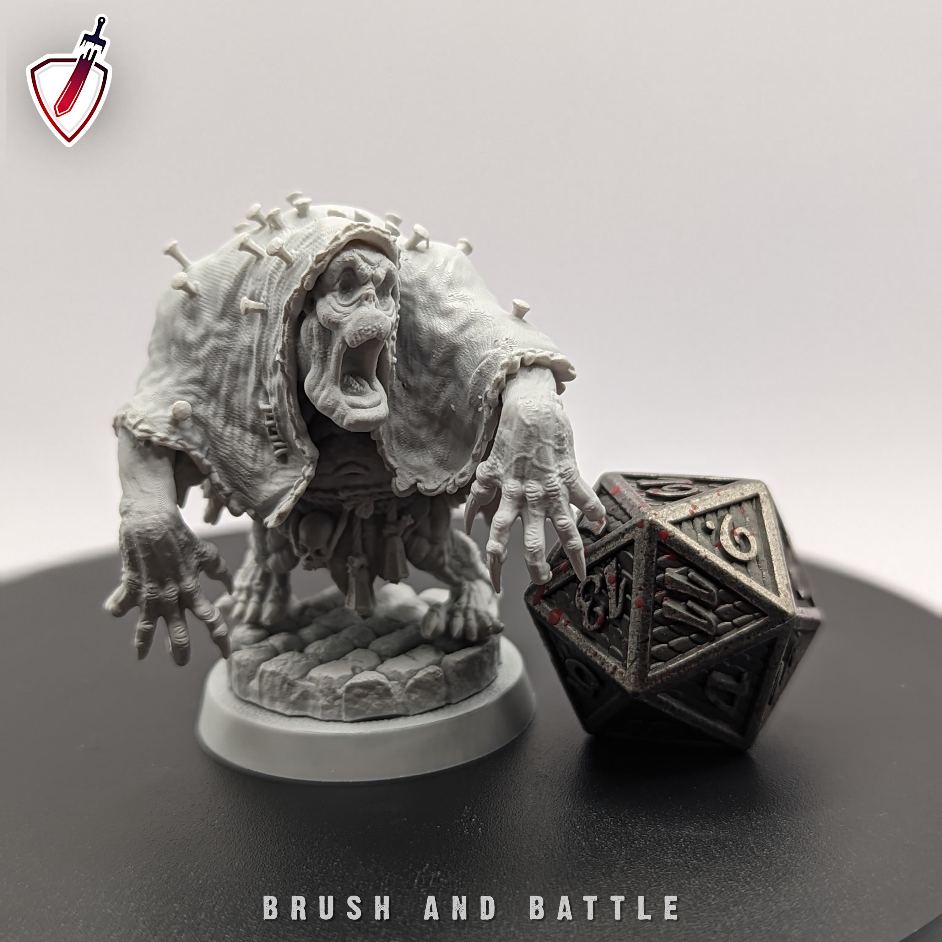 Bodach | Miniatures by Archvillain Games | Resin mini for tabletop gaming, D&D, Pathfinder, and painting | Assembled and Primed