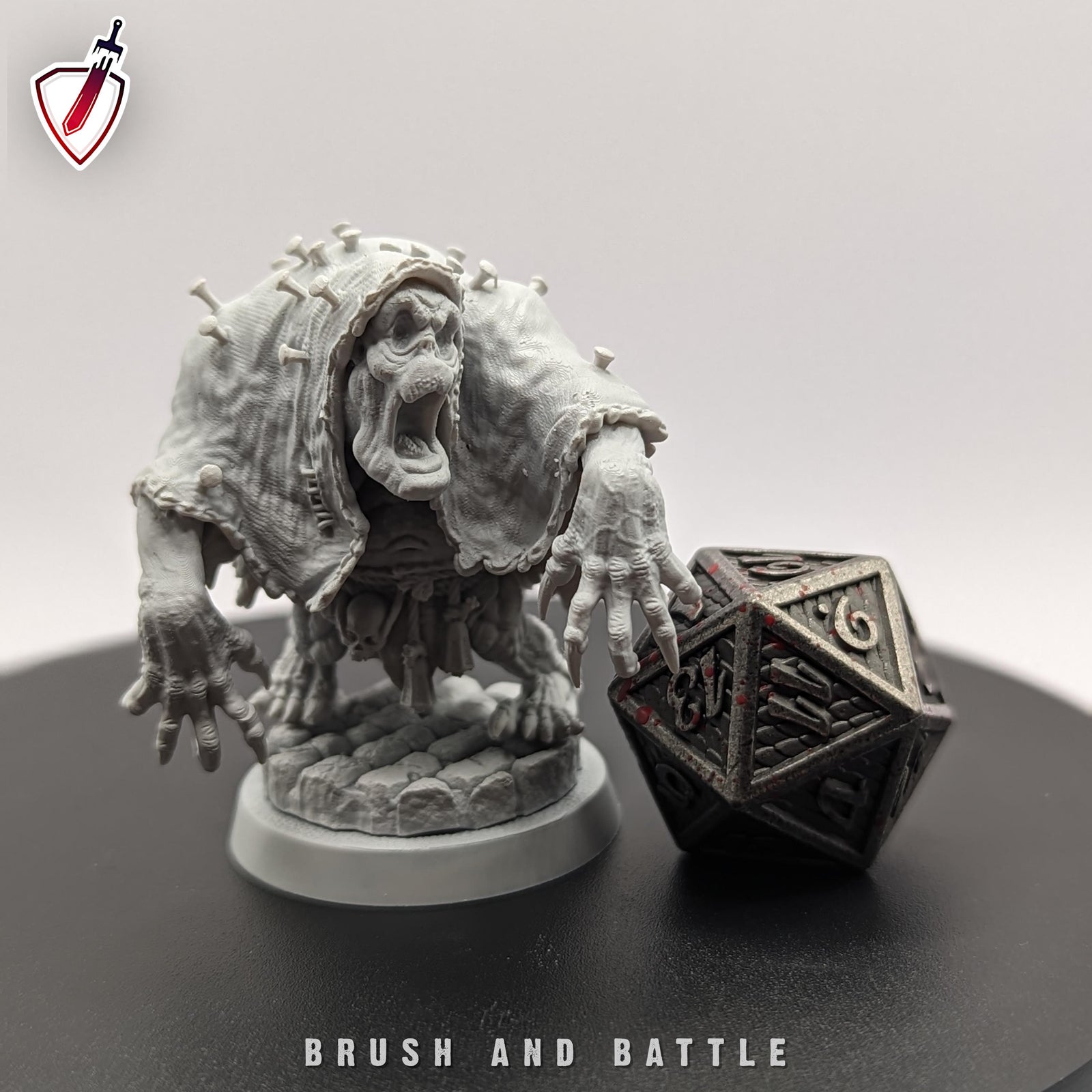 Bodach | Miniatures by Archvillain Games | Resin mini for tabletop gaming, D&D, Pathfinder, and painting | Assembled and Primed