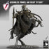 Unchained Mounted Horses | By Rescale Miniatures | Resin Mini for Tabletop Wargames, RPGs, and Painting | Assembled and Primed