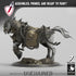 Unchained Horses | By Rescale Miniatures | Resin Mini for Tabletop Wargames, RPGs, and Painting | Assembled and Primed