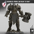 Unchained Commanders | By Rescale Miniatures | Resin Mini for Tabletop Wargames, RPGs, and Painting | Assembled and Primed