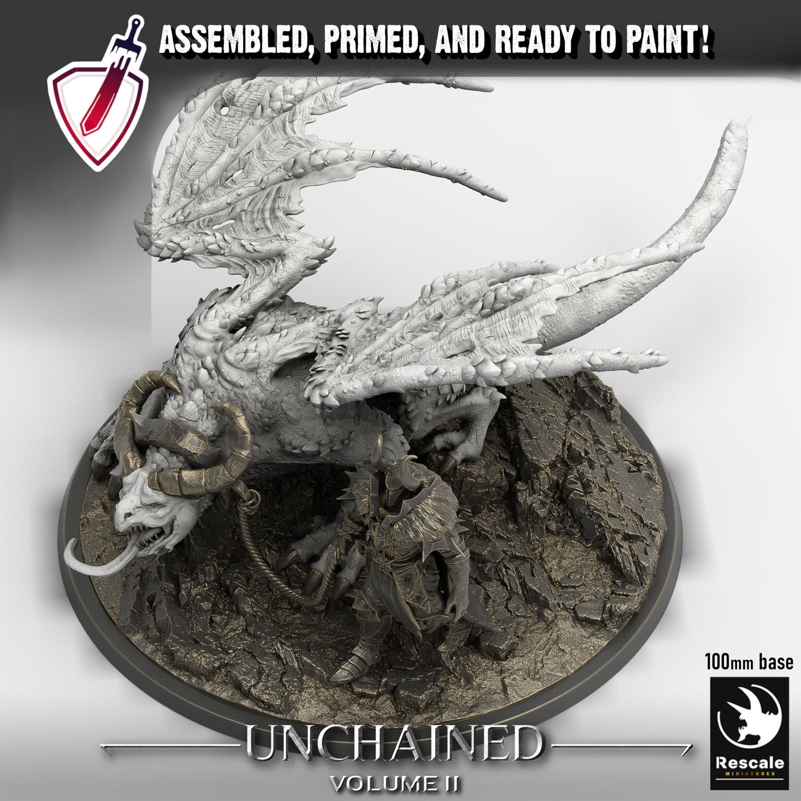 Grogbann on a Walk | By Rescale Miniatures | Resin Mini for Tabletop Wargames, RPGs, and Painting | Assembled and Primed