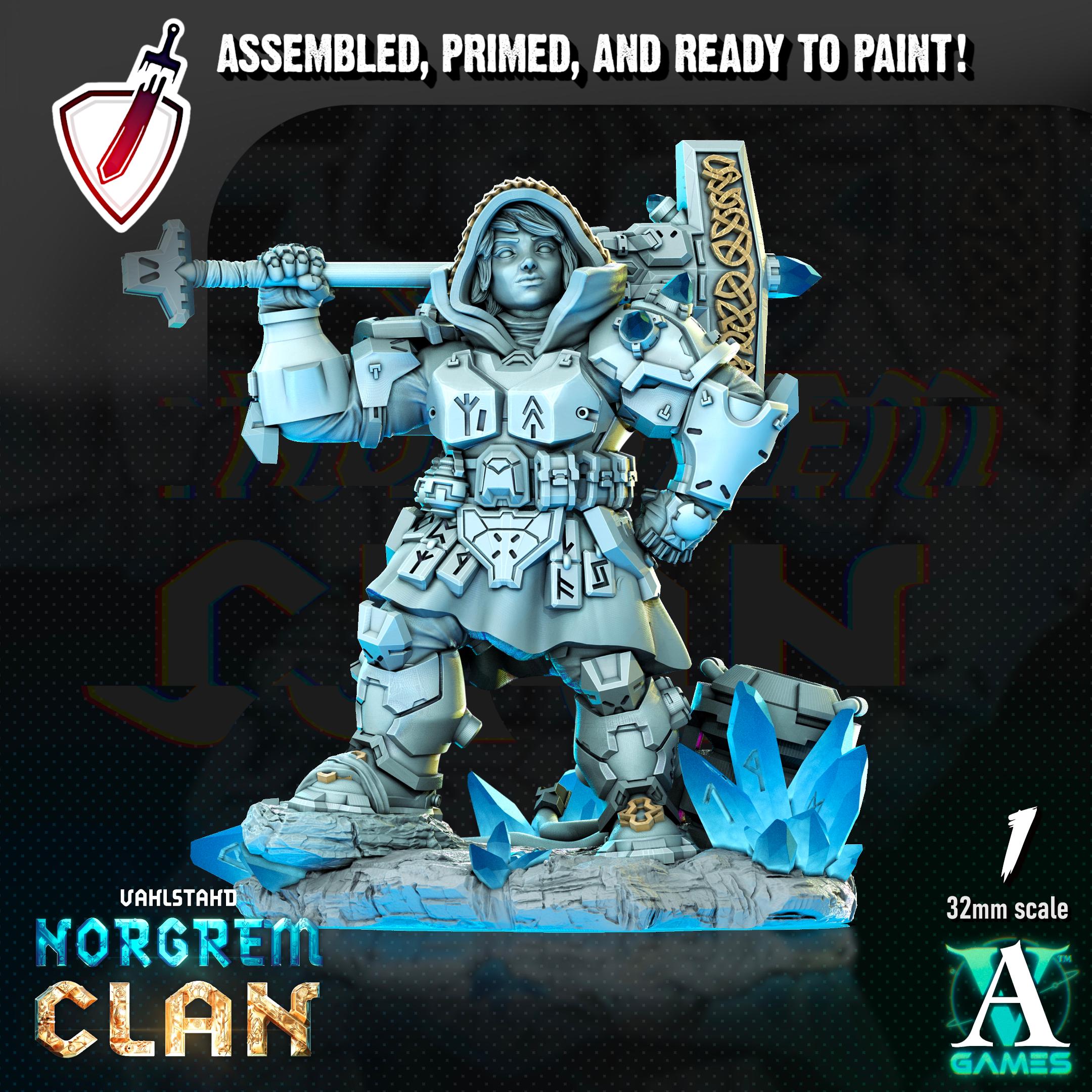 Norgrem Gemsourcers | Miniatures by Archvillain Games | Resin Mini for Tabletop Gaming, D&D, Wargaming, Painting | Assembled and Primed