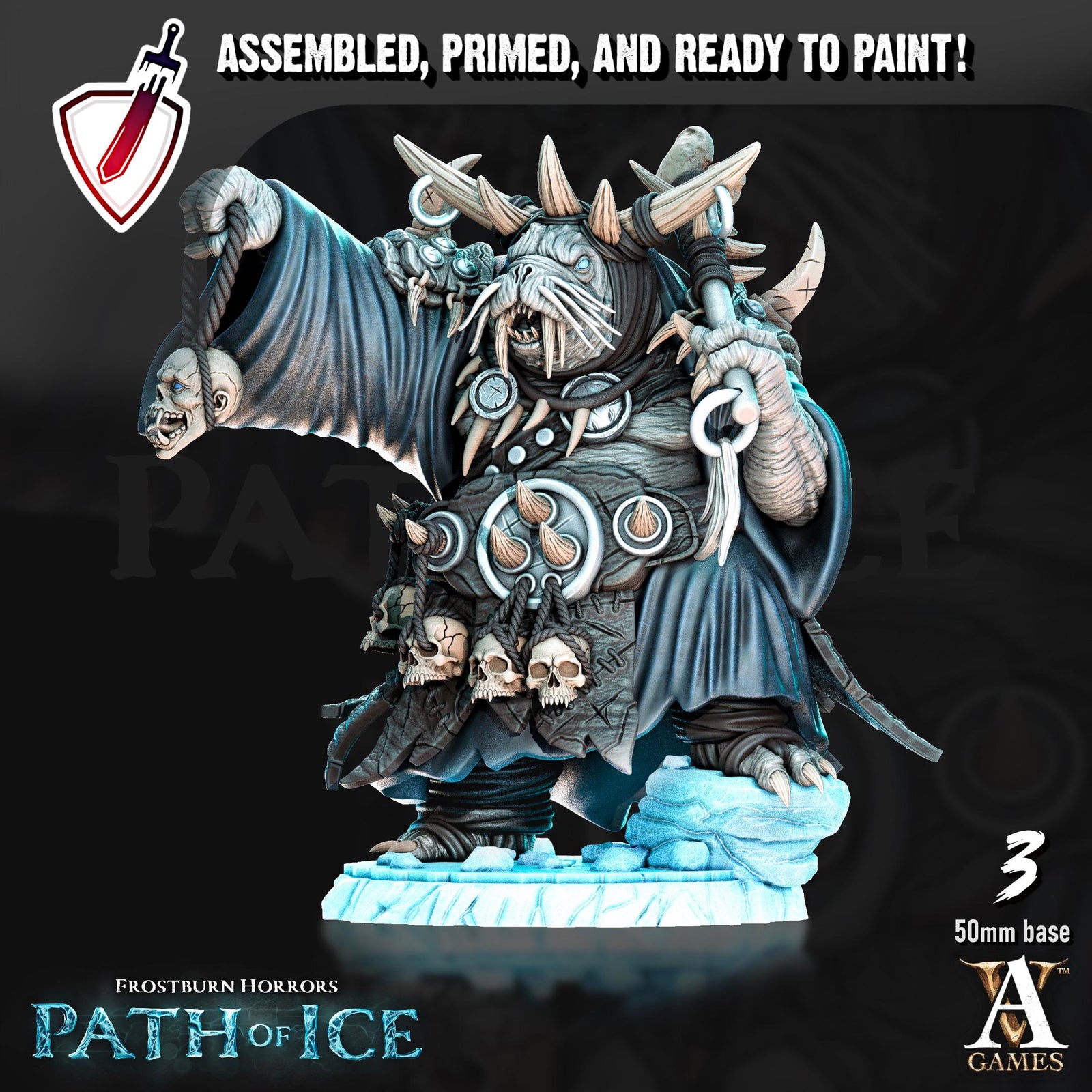 Odoben Doomseekers | Miniatures by Archvillain Games | Resin Mini for Tabletop Gaming, D&D, Pathfinder, and Painting | Assembled and Primed