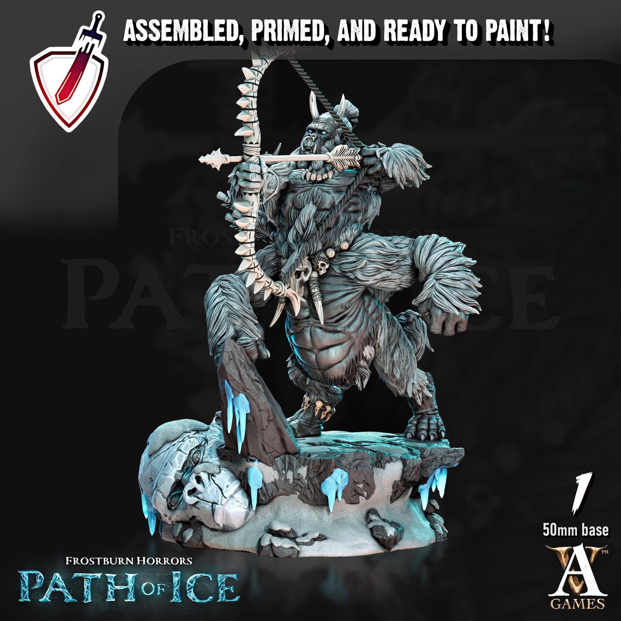 Apalumi | Miniature by Archvillain Games | Resin mini for tabletop gaming, D&D, Pathfinder, painting | Fully Assembled and Primed
