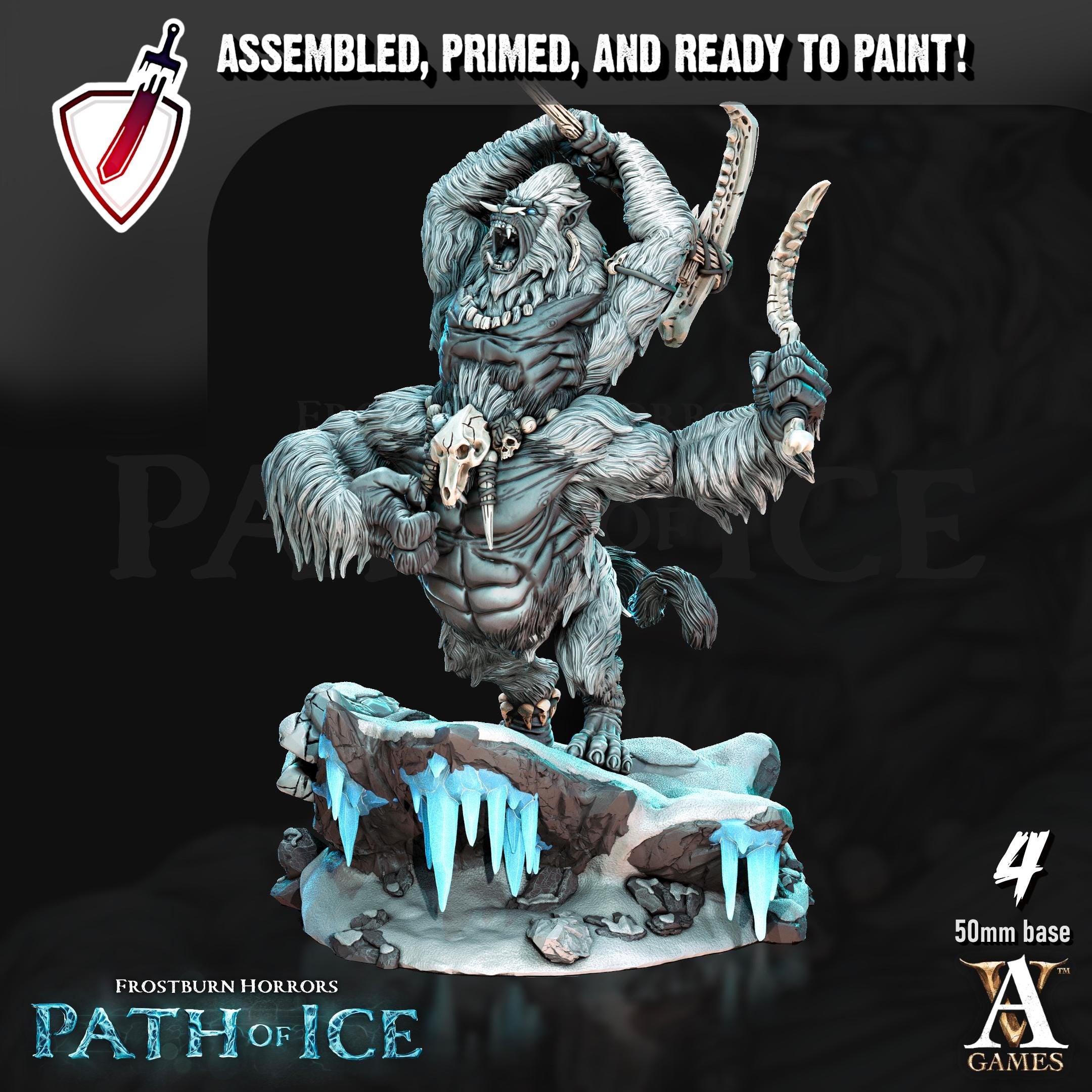 Apalumi | Miniature by Archvillain Games | Resin mini for tabletop gaming, D&D, Pathfinder, painting | Fully Assembled and Primed