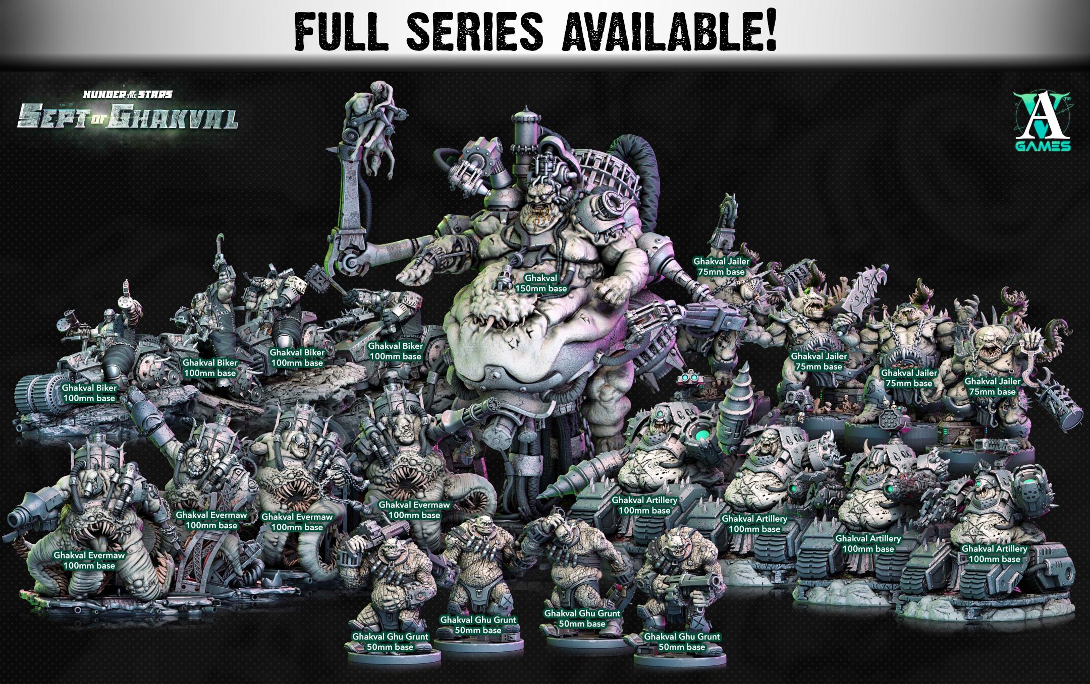 Ghakval | (Massive) Miniature by Archvillain Games | Resin Mini for Tabletop Wargames, RPGs, and Painting | Assembled and Primed