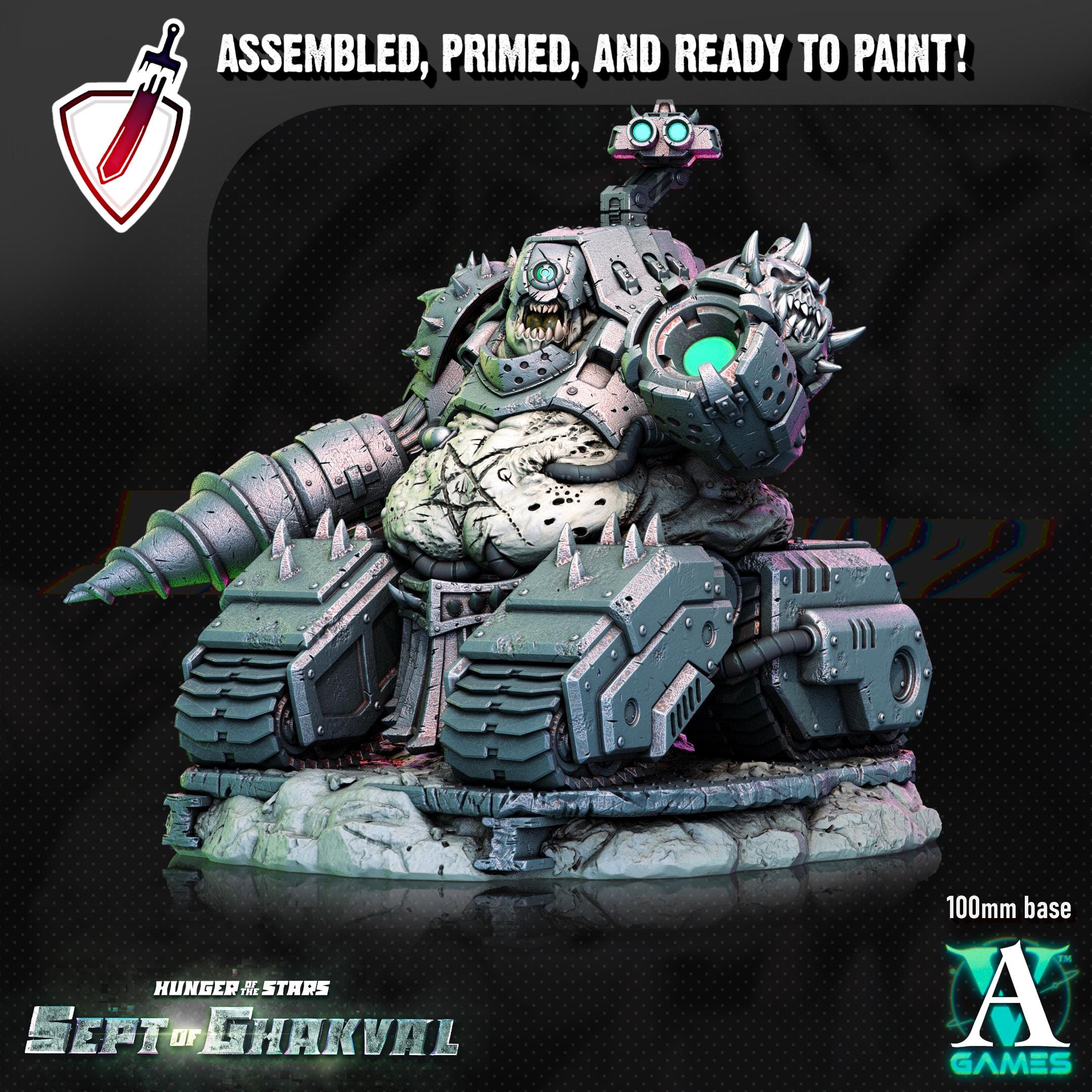 Ghakval Artillery | (Large) Miniatures by Archvillain Games | Resin Mini for Tabletop Wargames, RPGs, and Painting | Assembled and Primed