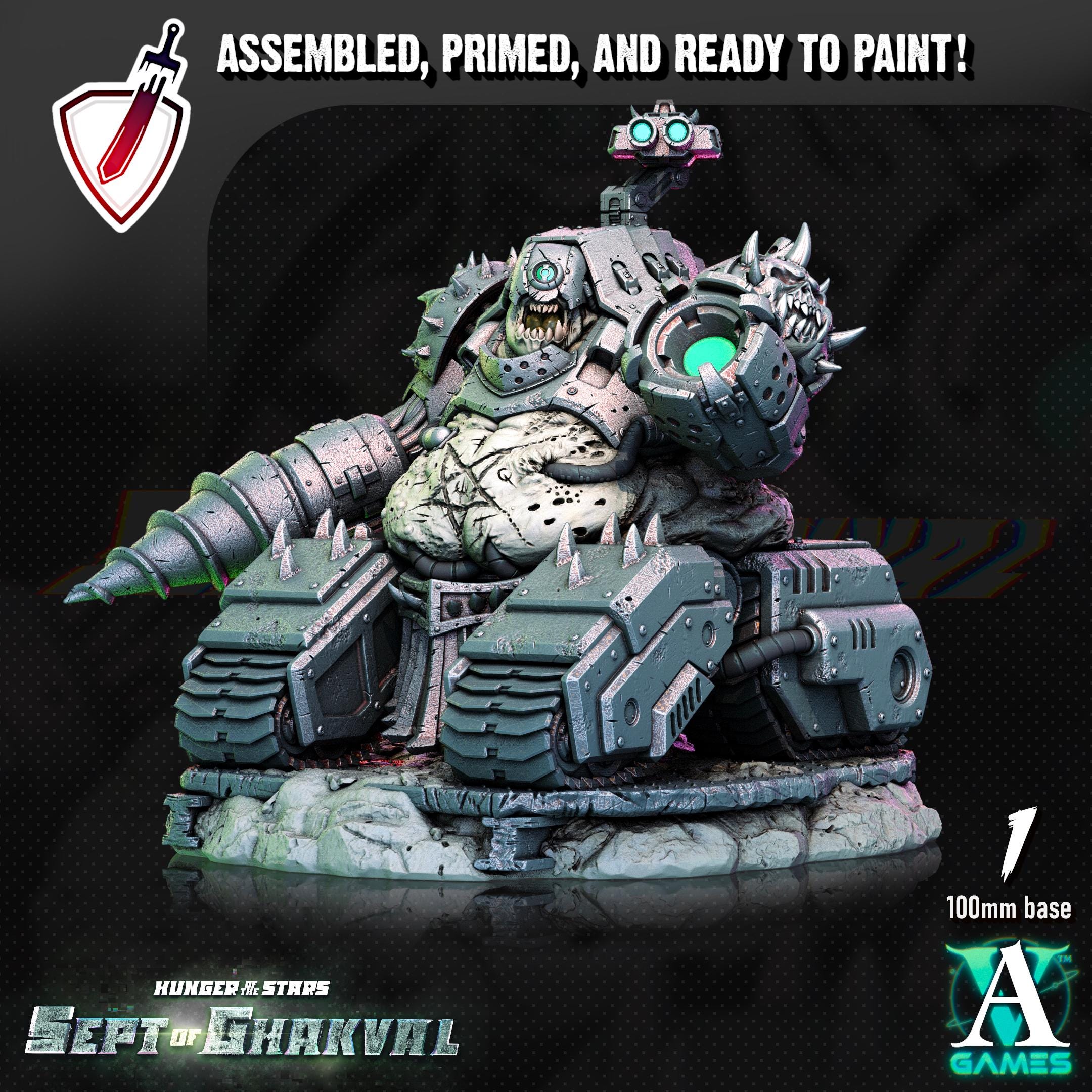 Ghakval Artillery | (Large) Miniatures by Archvillain Games | Resin Mini for Tabletop Wargames, RPGs, and Painting | Assembled and Primed