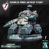 Ghakval Artillery | (Large) Miniatures by Archvillain Games | Resin Mini for Tabletop Wargames, RPGs, and Painting | Assembled and Primed