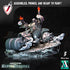 Ghakval Bikers | (Large) Miniatures by Archvillain Games | Resin Mini for Tabletop Wargames, RPGs, and Painting | Assembled and Primed