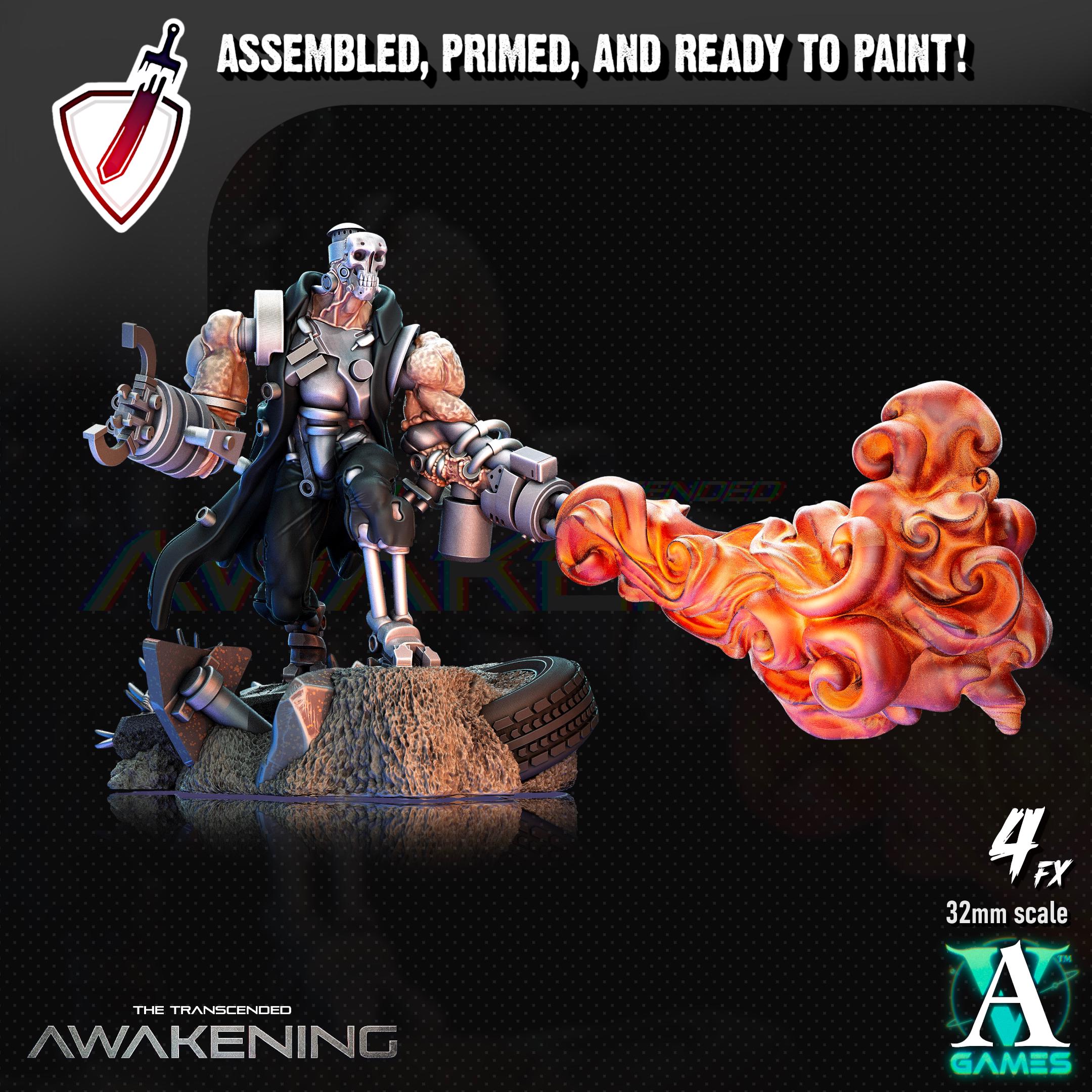 Transcended Lablumps | Miniatures by Archvillain Games | Resin Mini for Tabletop Gaming, D&D, Wargaming, Painting | Assembled and Primed