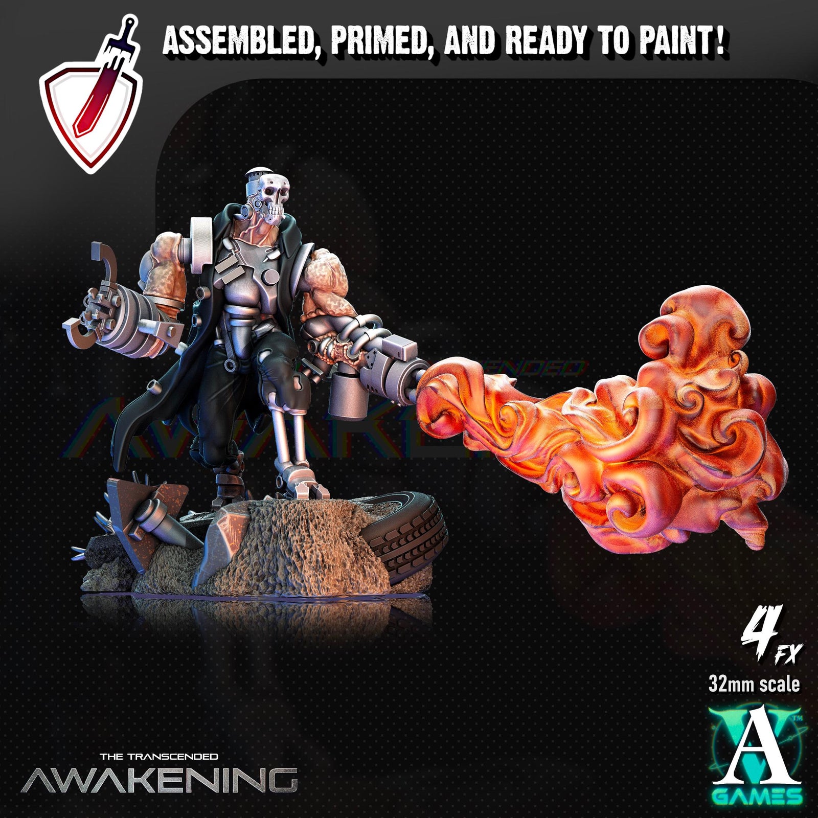 Transcended Lablumps | Miniatures by Archvillain Games | Resin Mini for Tabletop Gaming, D&D, Wargaming, Painting | Assembled and Primed