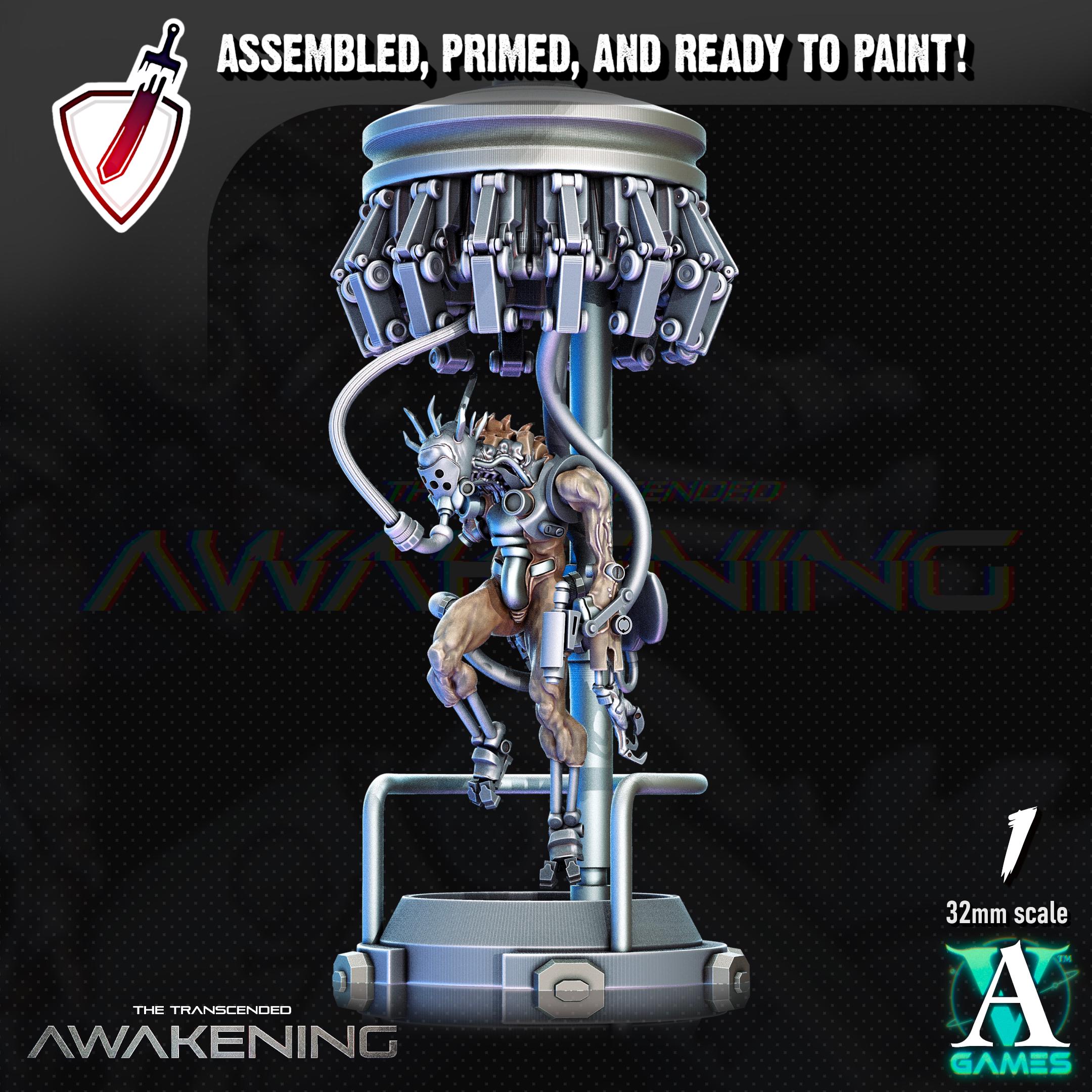Transcended Lablumps | Miniatures by Archvillain Games | Resin Mini for Tabletop Gaming, D&D, Wargaming, Painting | Assembled and Primed