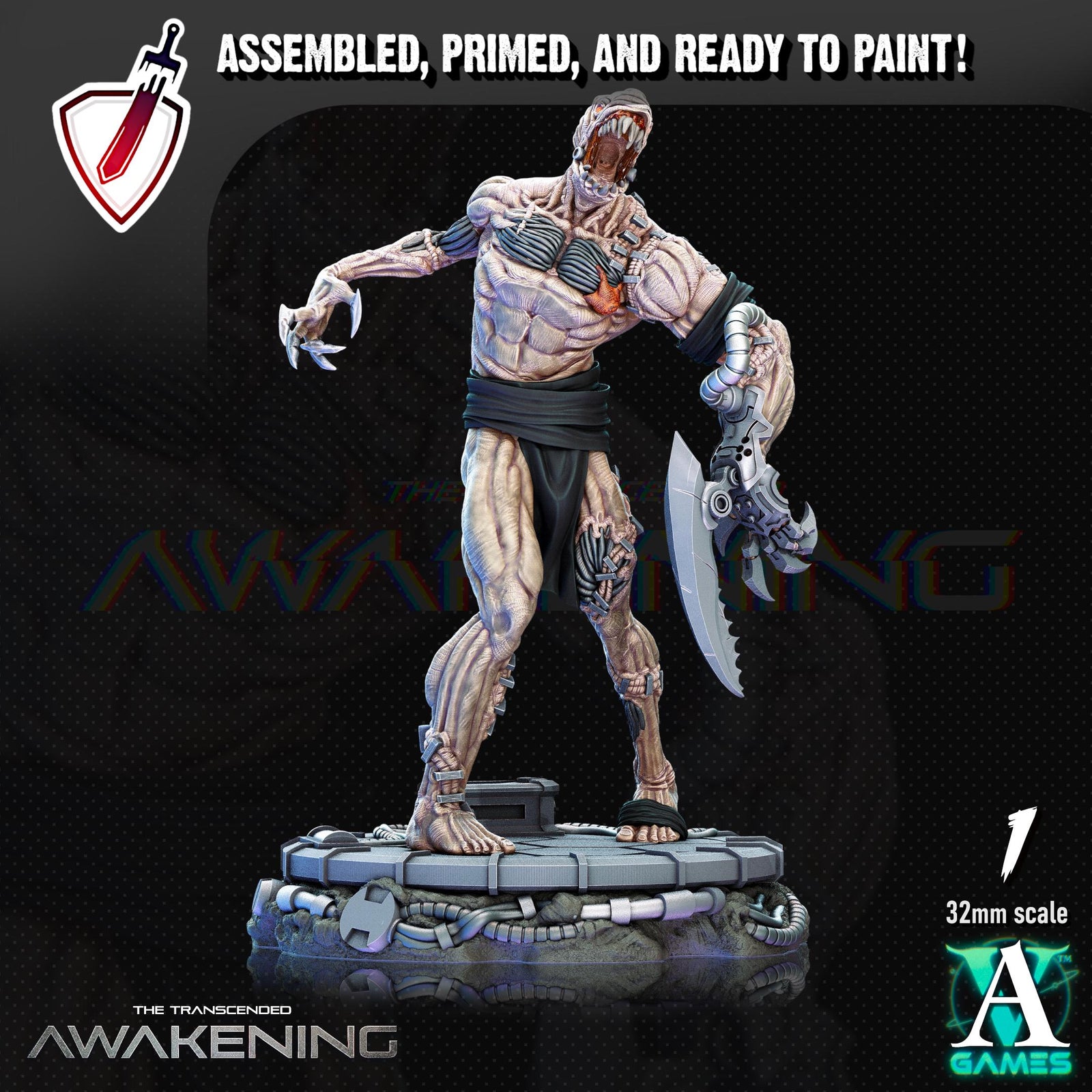 Transcended Leftovers | Miniatures by Archvillain Games | Resin Mini for Tabletop Gaming, D&D, Wargaming, Painting | Assembled and Primed