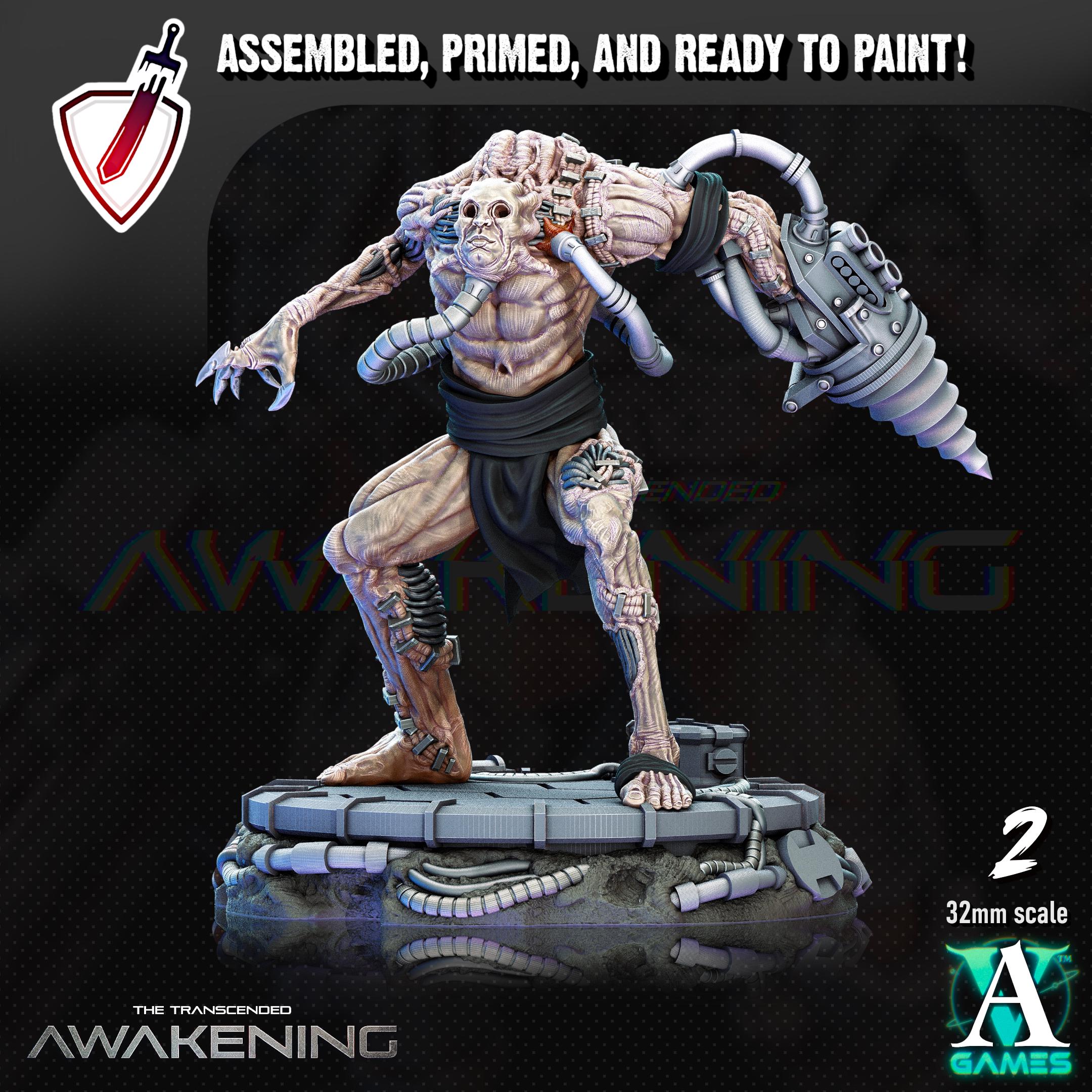 Transcended Leftovers | Miniatures by Archvillain Games | Resin Mini for Tabletop Gaming, D&D, Wargaming, Painting | Assembled and Primed