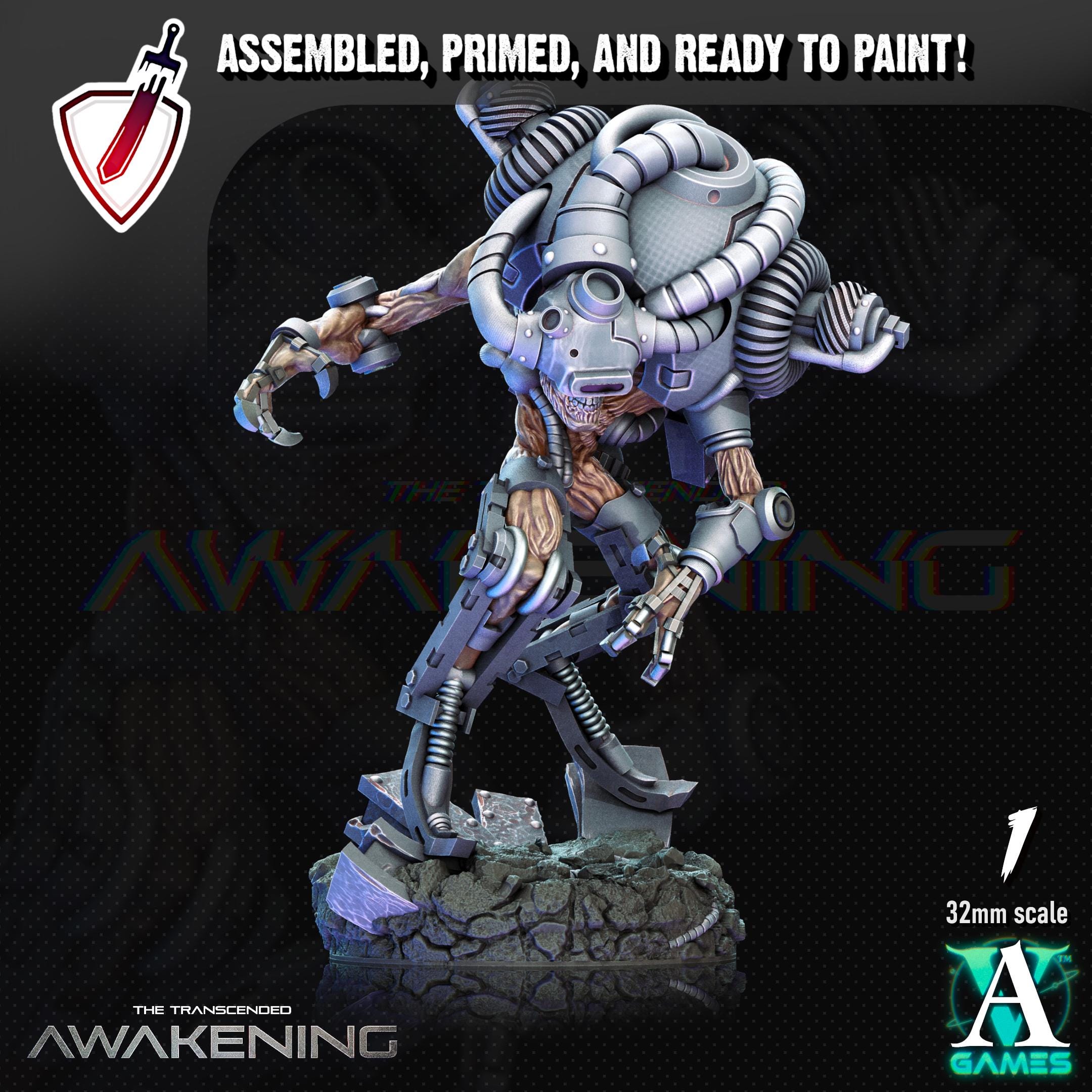Transcended Meltabags | Miniatures by Archvillain Games | Resin Mini for Tabletop Gaming, D&D, Wargaming, Painting | Assembled and Primed