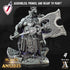 Anubian Brutes | Miniatures by Archvillain Games | Resin Mini For Tabletop Gaming, D&D, Pathfinder, and Painting | Assembled and Primed