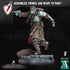 Morior Light Infantry | Miniatures by Archvillain Games | Resin Mini for Tabletop Gaming, D&D, Wargaming, Painting | Assembled and Primed