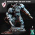Armari Headhunters | Miniatures by Archvillain Games | Resin Mini for Tabletop Gaming, D&D, Wargaming, Painting | Assembled and Primed