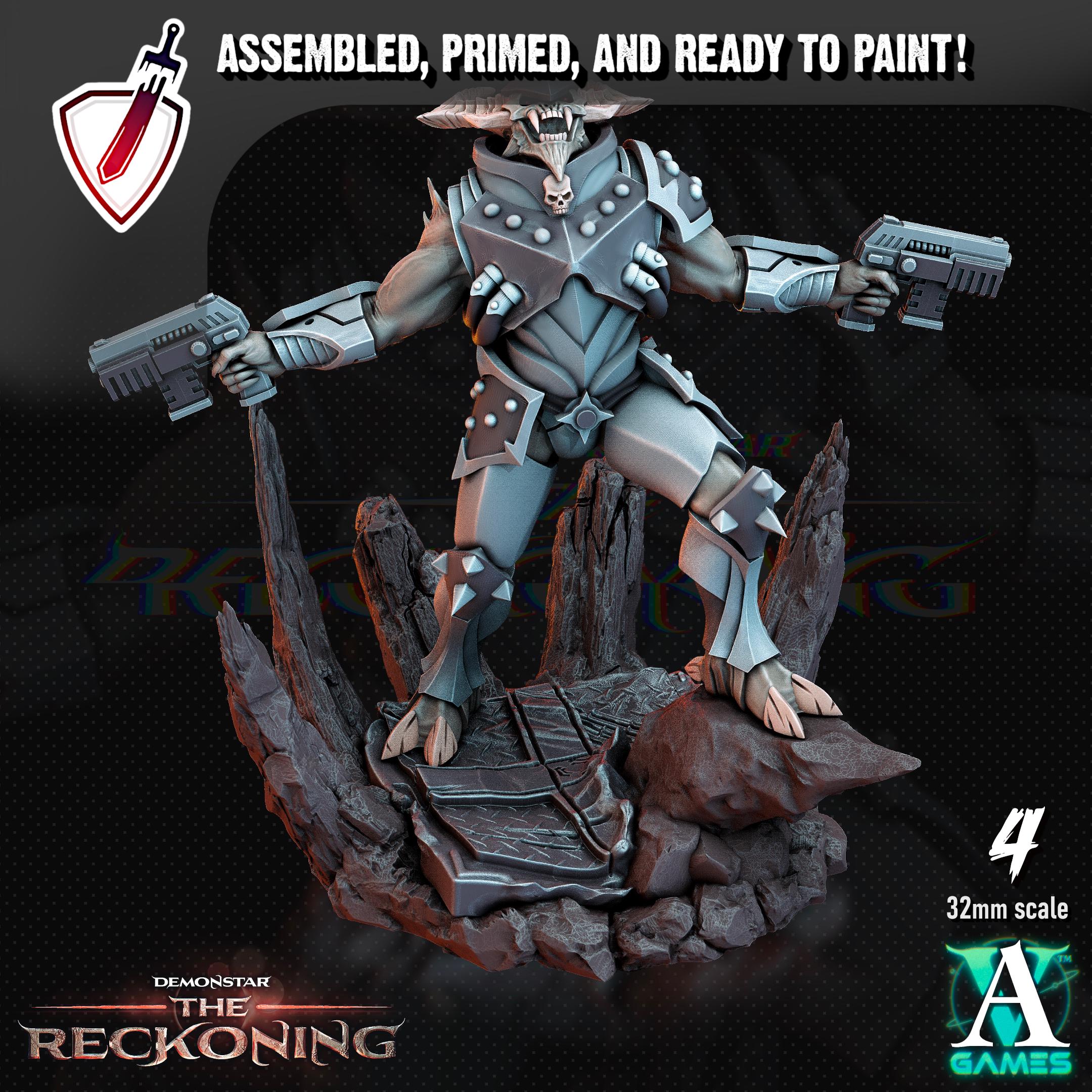 Armari Light Infantry | Miniatures by Archvillain Games | Resin Mini for Tabletop Gaming, D&D, Wargaming, Painting | Assembled and Primed