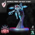 Arderite Valkyries | Miniatures by Archvillain Games | Resin Mini for Tabletop Gaming, D&D, Wargaming, Painting | Assembled and Primed
