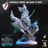 Shakarkha Sharktamers | Miniatures by Archvillain Games | Resin mini for tabletop gaming, D&D, Pathfinder, painting | Assembled and Primed