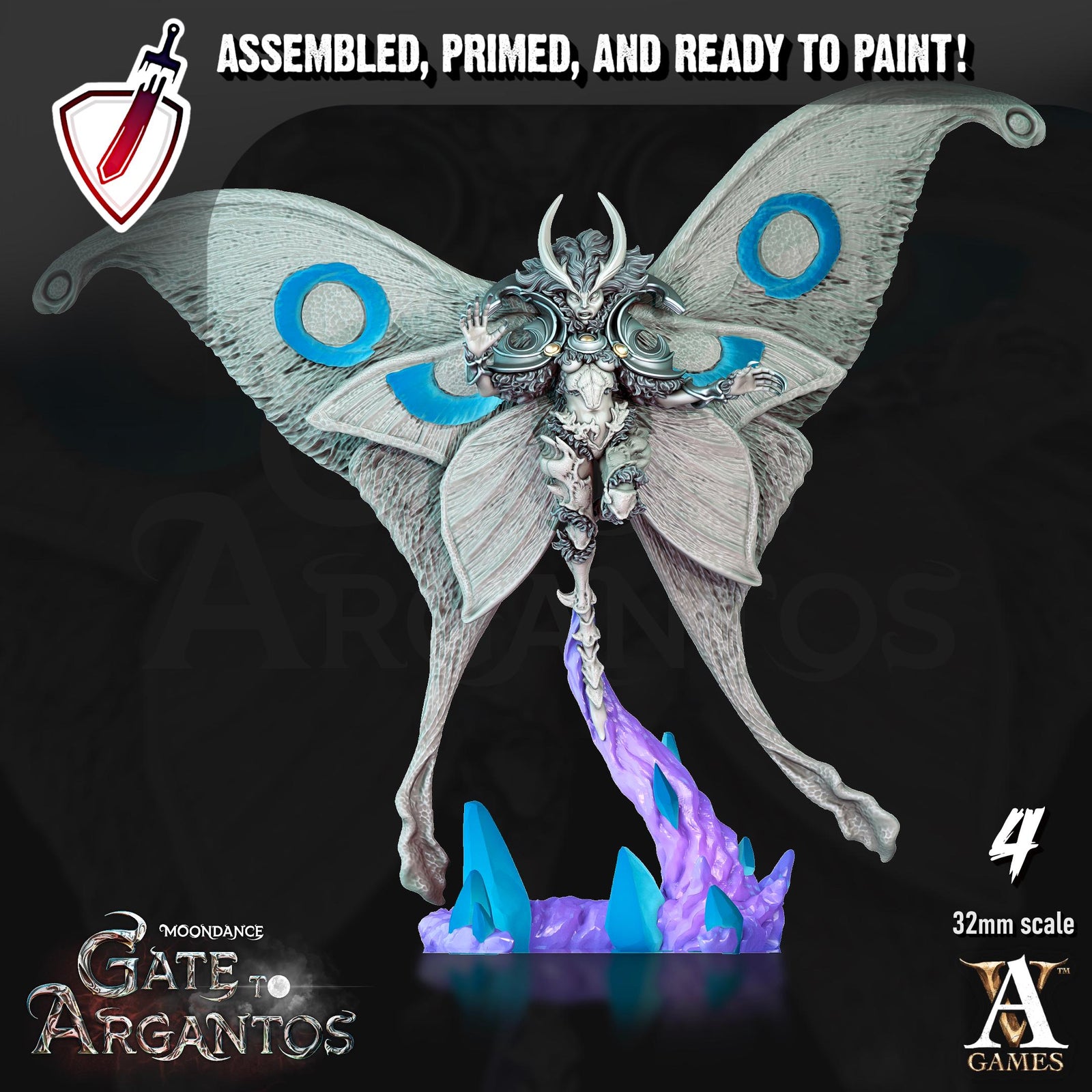 Luminae | Archvillain Games | Miniature | RESIN | Tabletop | RPG | Gaming | D&D | Pathfinder | Fully Assembled and Primed