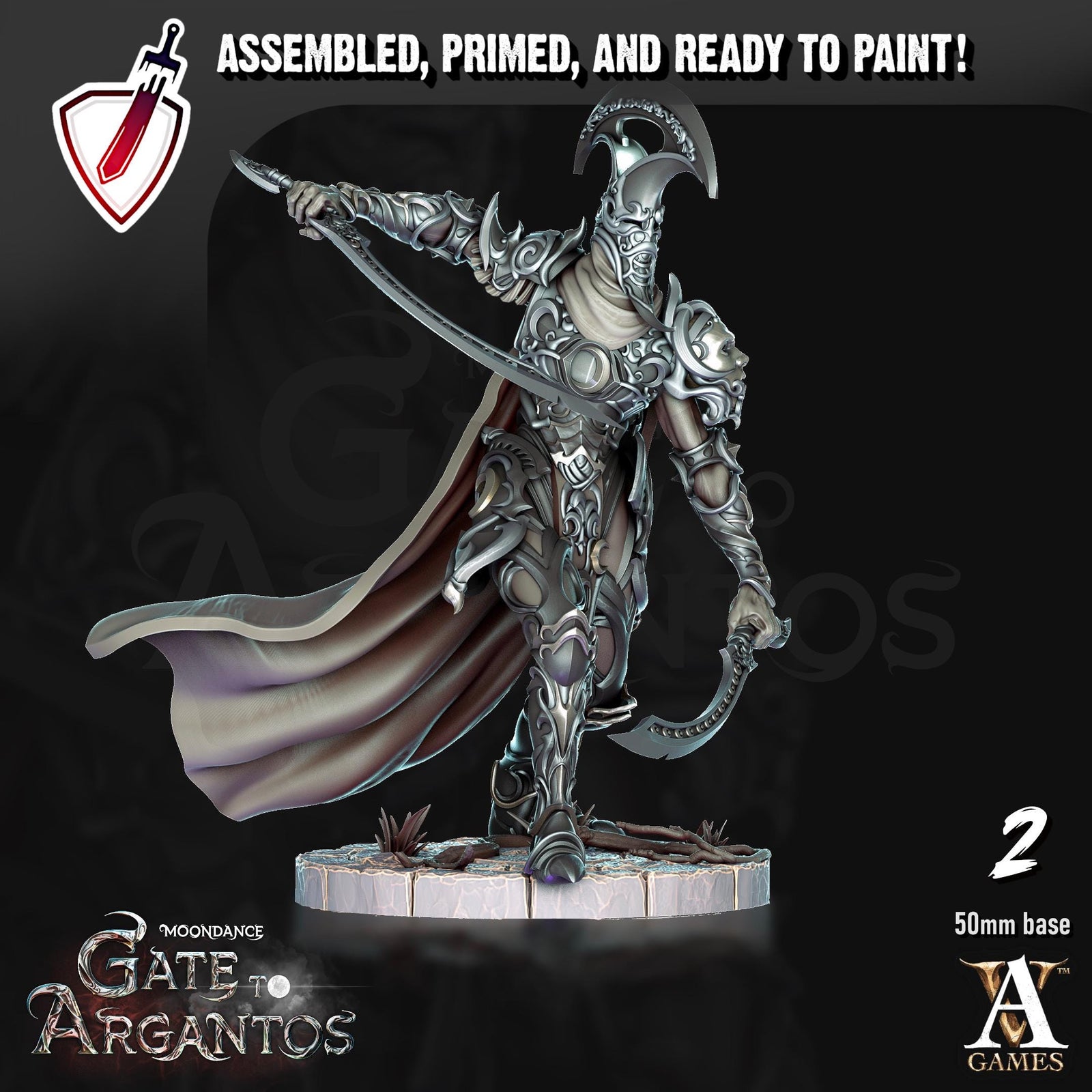 Panselenoi | Archvillain Games | Miniature | RESIN | Tabletop | RPG | Gaming | D&D | Pathfinder | Fully Assembled and Primed