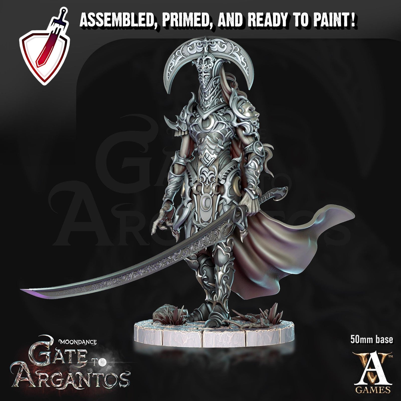 Panselenoi | Archvillain Games | Miniature | RESIN | Tabletop | RPG | Gaming | D&D | Pathfinder | Fully Assembled and Primed