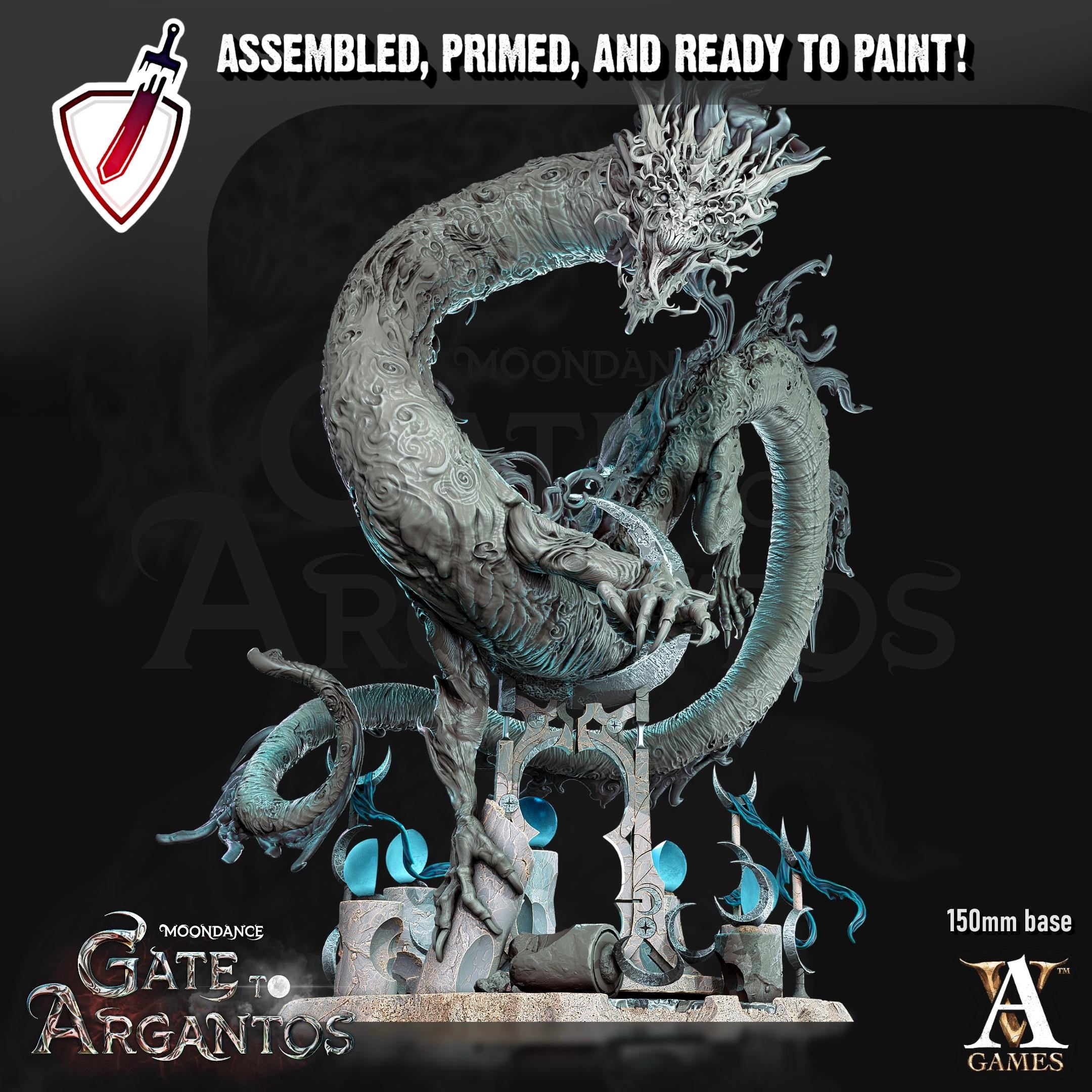 Penumbrus | (Massive) Miniature by Archvillain Games | For Tabletop Gaming, D&D, Pathfinder, Wargames, and Painting | Assembled and Primed