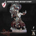 Sohei Ire | Miniatures by Archvillain Games | Resin mini for tabletop gaming, D&D, Pathfinder, and painting | Assembled and Primed