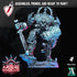 Arderite Sentinels | (Large) Miniatures by Archvillain Games | For Tabletop Gaming, D&D, Wargaming, and Painting | Assembled and Primed