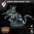 Grumlak Riders | (Large) Miniatures by Archvillain Games | Resin mini for tabletop gaming, D&D, Pathfinder, painting | Assembled and Primed