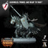 Heralds of Wrath | Miniatures by Archvillain Games | Resin mini for tabletop gaming, D&D, Pathfinder, painting | Assembled and Primed