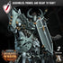 Heralds of Wrath | Miniatures by Archvillain Games | Resin mini for tabletop gaming, D&D, Pathfinder, painting | Assembled and Primed