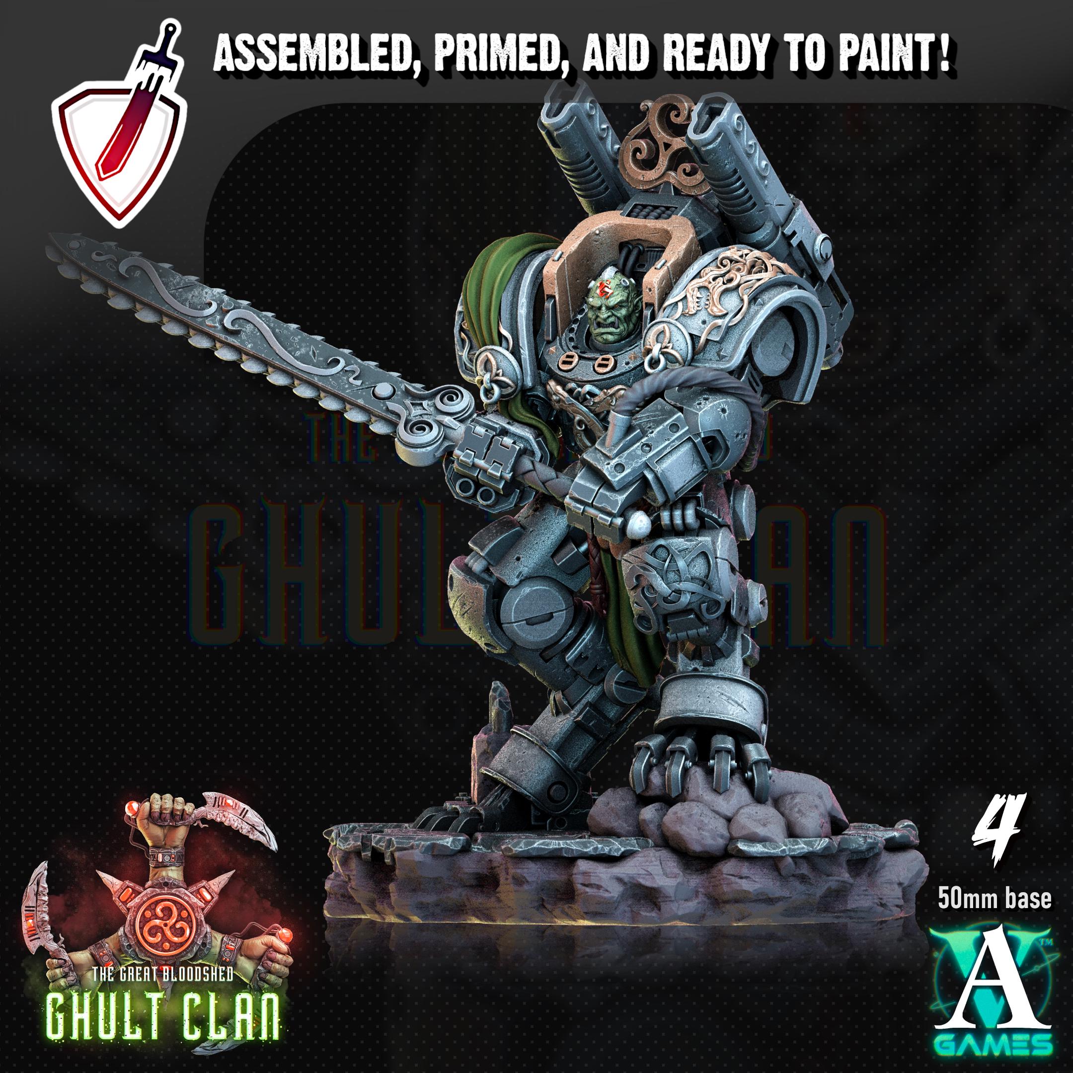 Ghult Sluagh | Miniatures by Archvillain Games | Resin Mini for Tabletop Gaming, D&D, Wargaming, Painting | Assembled and Primed