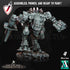 Morior MK-18 Paladin | (Massive) Miniatures by Archvillain Games | For Tabletop Gaming, D&D, Wargaming, and Painting | Assembled and Primed