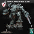 Morior MK-18 Paladin | (Massive) Miniatures by Archvillain Games | For Tabletop Gaming, D&D, Wargaming, and Painting | Assembled and Primed