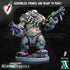 Ghakval Ghu Grunts | Miniatures by Archvillain Games | Resin Mini for Tabletop Gaming, D&D, Wargaming, Painting | Assembled and Primed