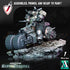 Ghakval Bikers | (Large) Miniatures by Archvillain Games | Resin Mini for Tabletop Wargames, RPGs, and Painting | Assembled and Primed
