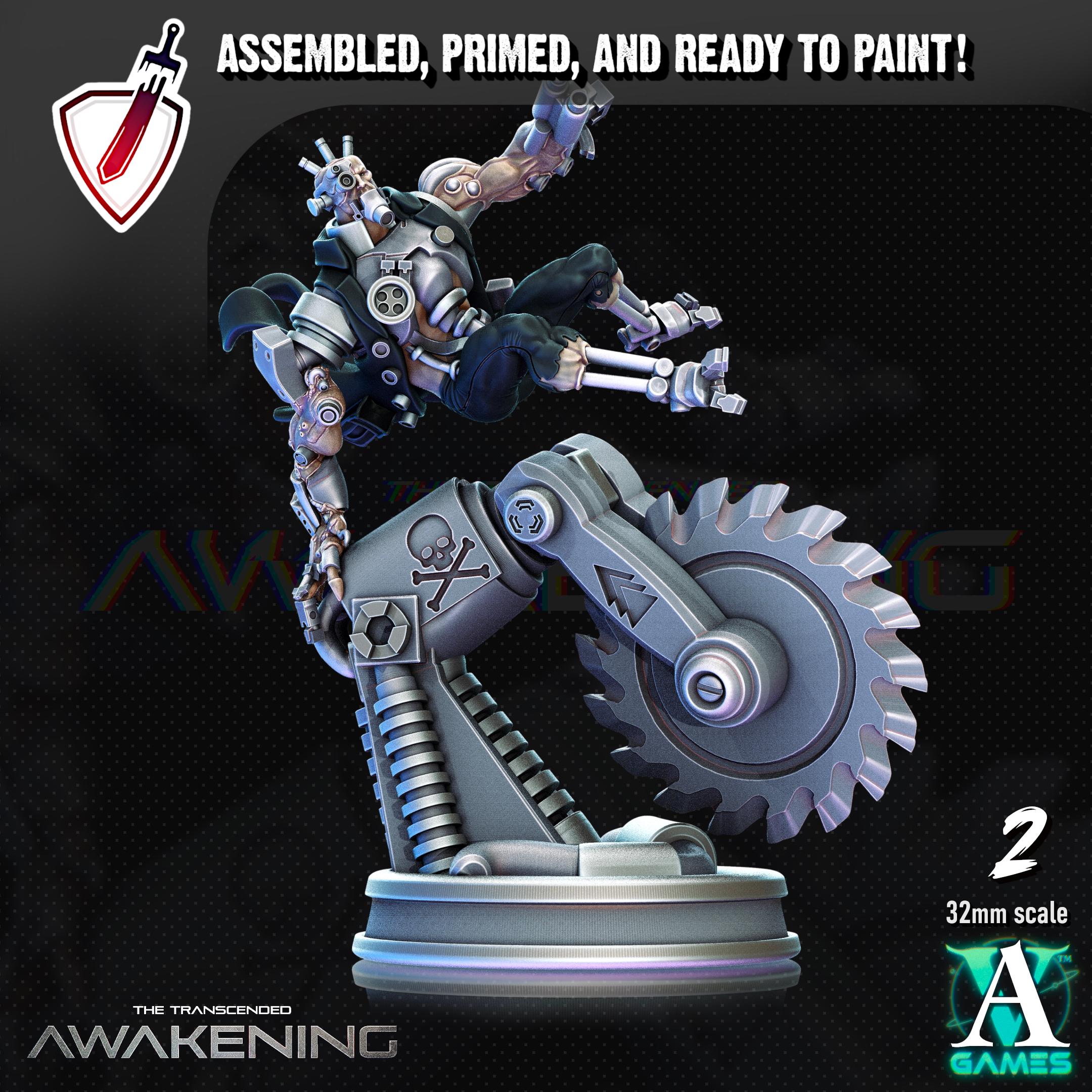 Transcended Lablumps | Miniatures by Archvillain Games | Resin Mini for Tabletop Gaming, D&D, Wargaming, Painting | Assembled and Primed