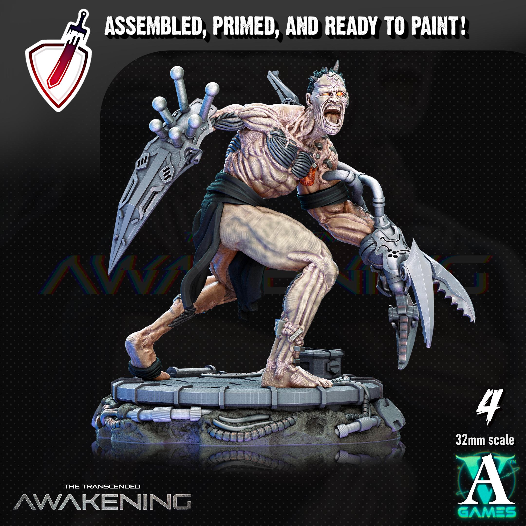 Transcended Leftovers | Miniatures by Archvillain Games | Resin Mini for Tabletop Gaming, D&D, Wargaming, Painting | Assembled and Primed