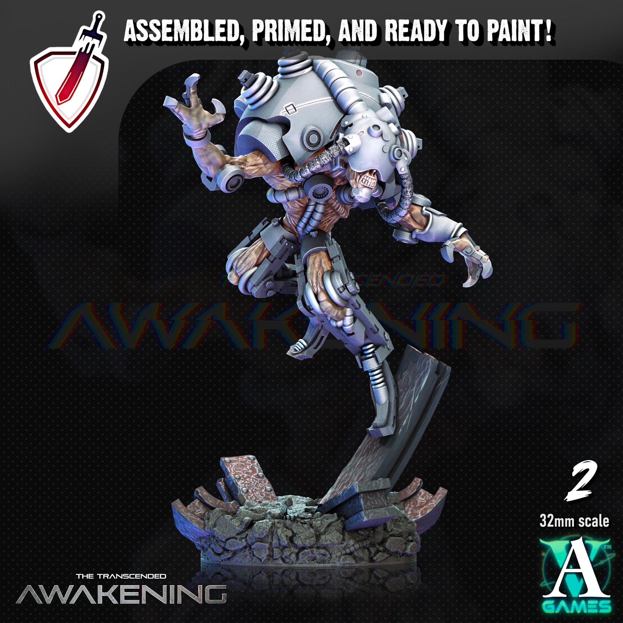 Transcended Meltabags | Miniatures by Archvillain Games | Resin Mini for Tabletop Gaming, D&D, Wargaming, Painting | Assembled and Primed