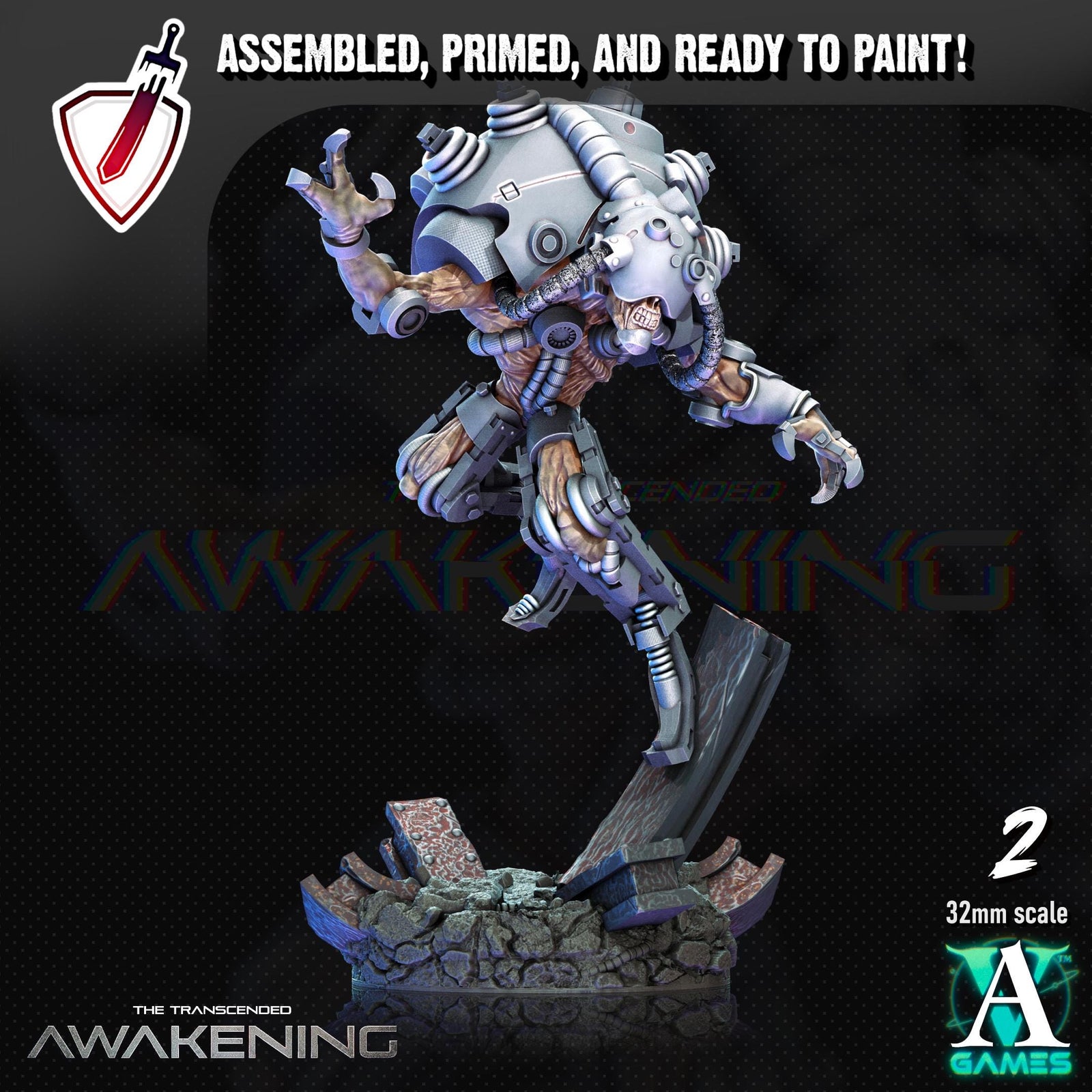 Transcended Meltabags | Miniatures by Archvillain Games | Resin Mini for Tabletop Gaming, D&D, Wargaming, Painting | Assembled and Primed