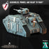 Morior M1 Badger | (Massive) Miniature by Archvillain Games | Resin Mini for Tabletop Gaming, D&D, Wargaming, Painting | Assembled + Primed