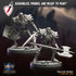 Skeleton Squires | Miniatures by Crippled God Foundry | Resin Mini For Tabletop Gaming, D&D, Pathfinder, Painting | Assembled and Primed
